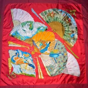 Hermes Silk Scarf Brise de Charme Carre 90cm